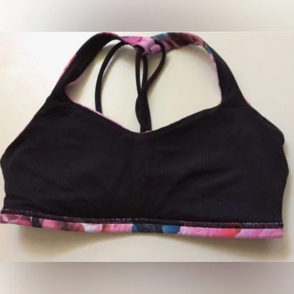 Lululemon Secret Garden Floral Free To Be Bra. XS - EUC - Picture 9 of 12